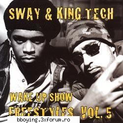 big up sway and tech ....real radio ova tha and much bless true essence of hiphop